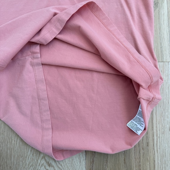 Bogner peach lace up athletic polo in pink size Large - Picture 6 of 9